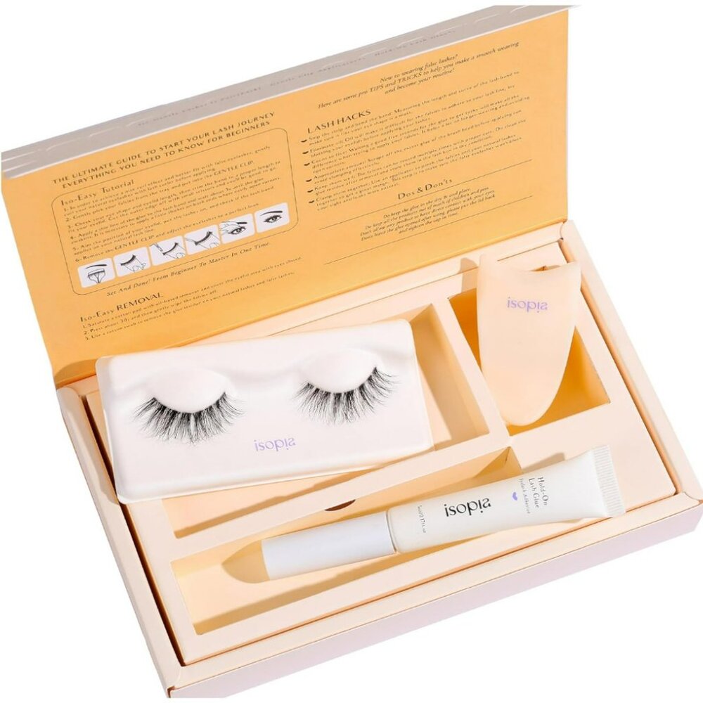 👁️ Reusable Strip Lashes Kit - NIB!